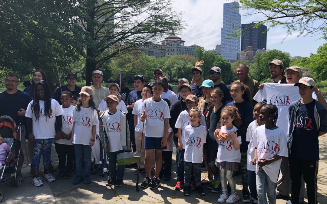 Special Kids Fishing in the Big Apple
