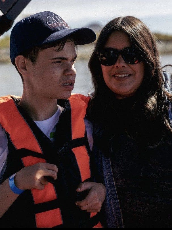 happy child participant at Lake Perris