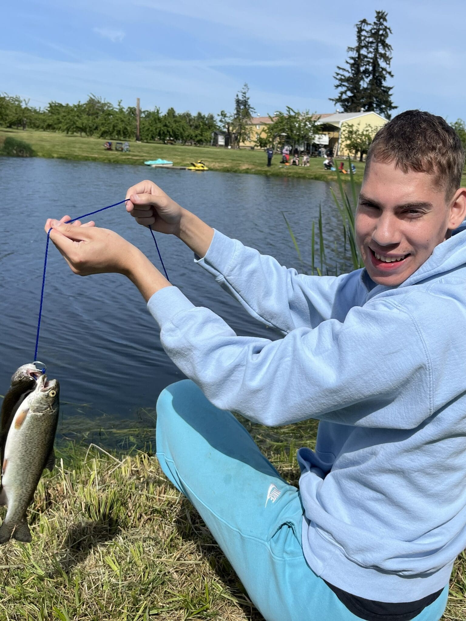 Three participants at Pearland Bass Pro Shops
