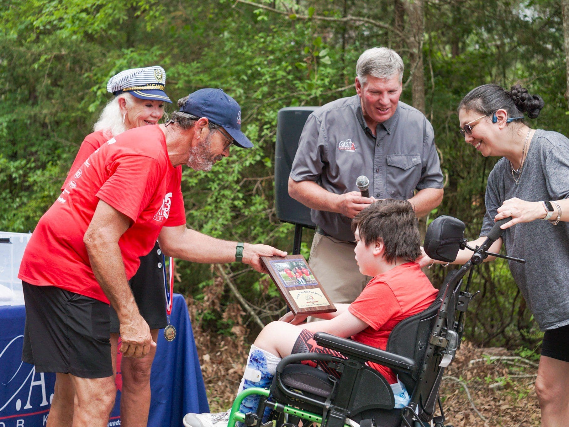 two participants at lake thurmond