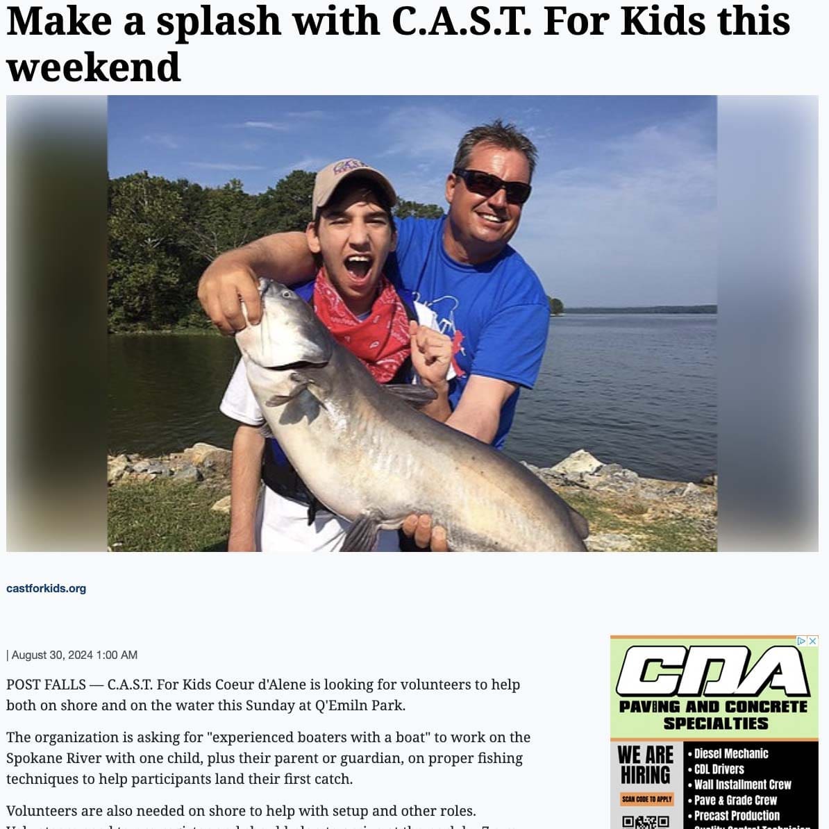 https://cdapress.com/news/2024/aug/30/make-a-splash-with-cast-for-kids-this-weekend/