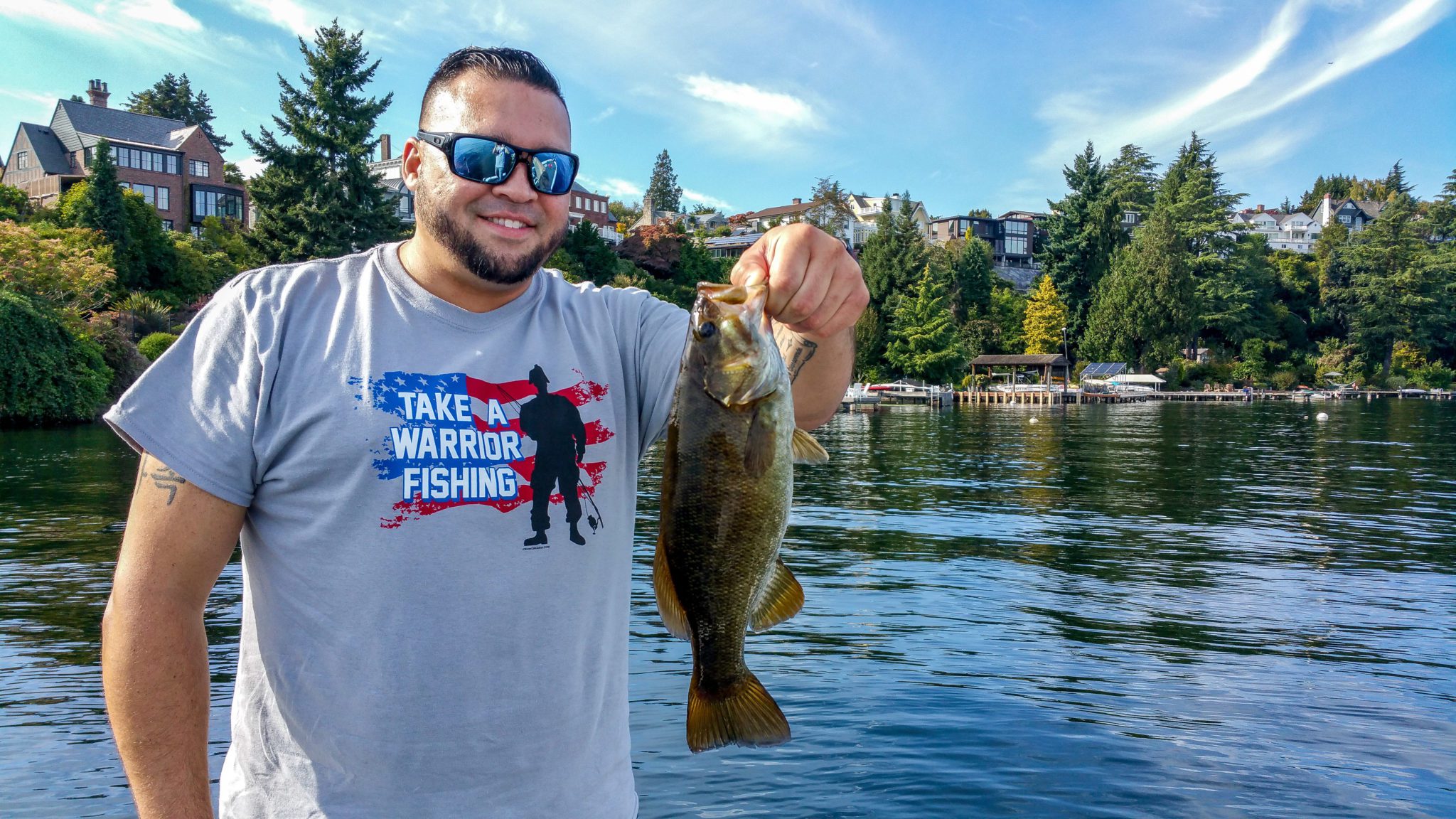 Take a Warrior Fishing – Lake Washington Presented by Pacific Seafood