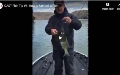 C.A.S.T. Fish Tip #1: How to Unhook a Fish