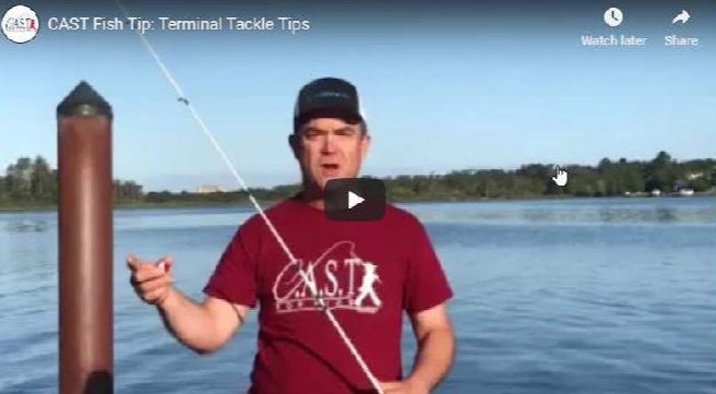 C.A.S.T. Fish Tip #4: Terminal Tackle Tips
