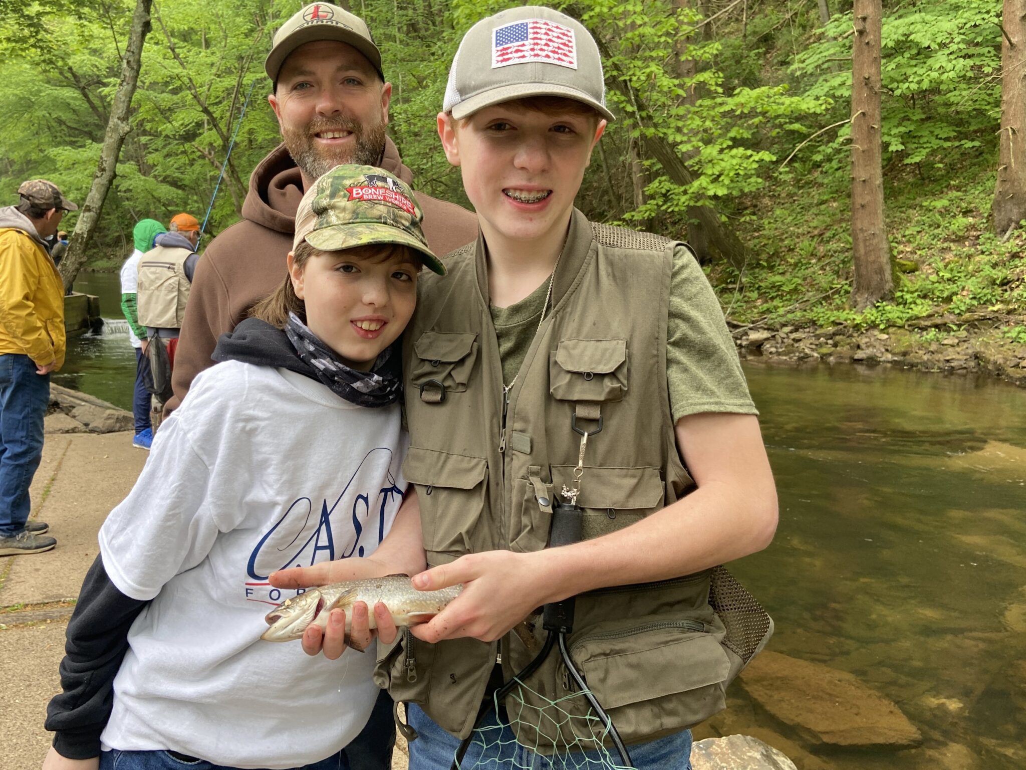 Participants at Clarks Valley