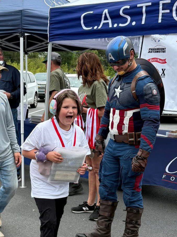 captain america at lake hickory