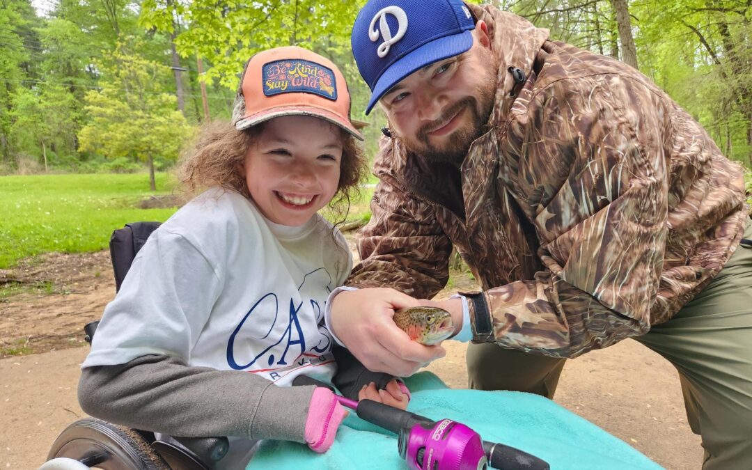 Summertime is upon us, and that means it’s time to go fishing at C.A.S.T. for Kids! 