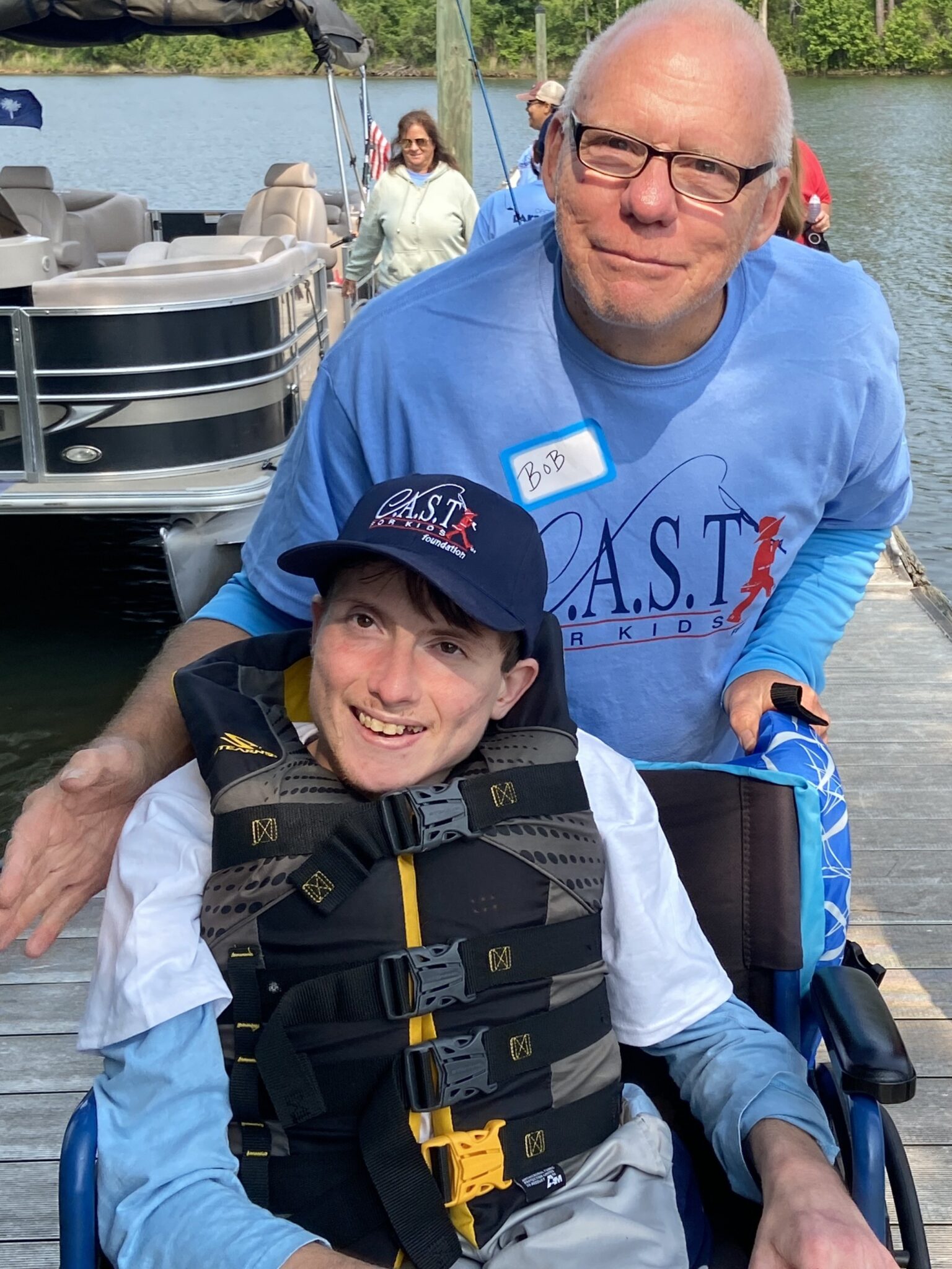 two participants at lake thurmond