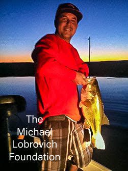 michael lobrovich with a fish