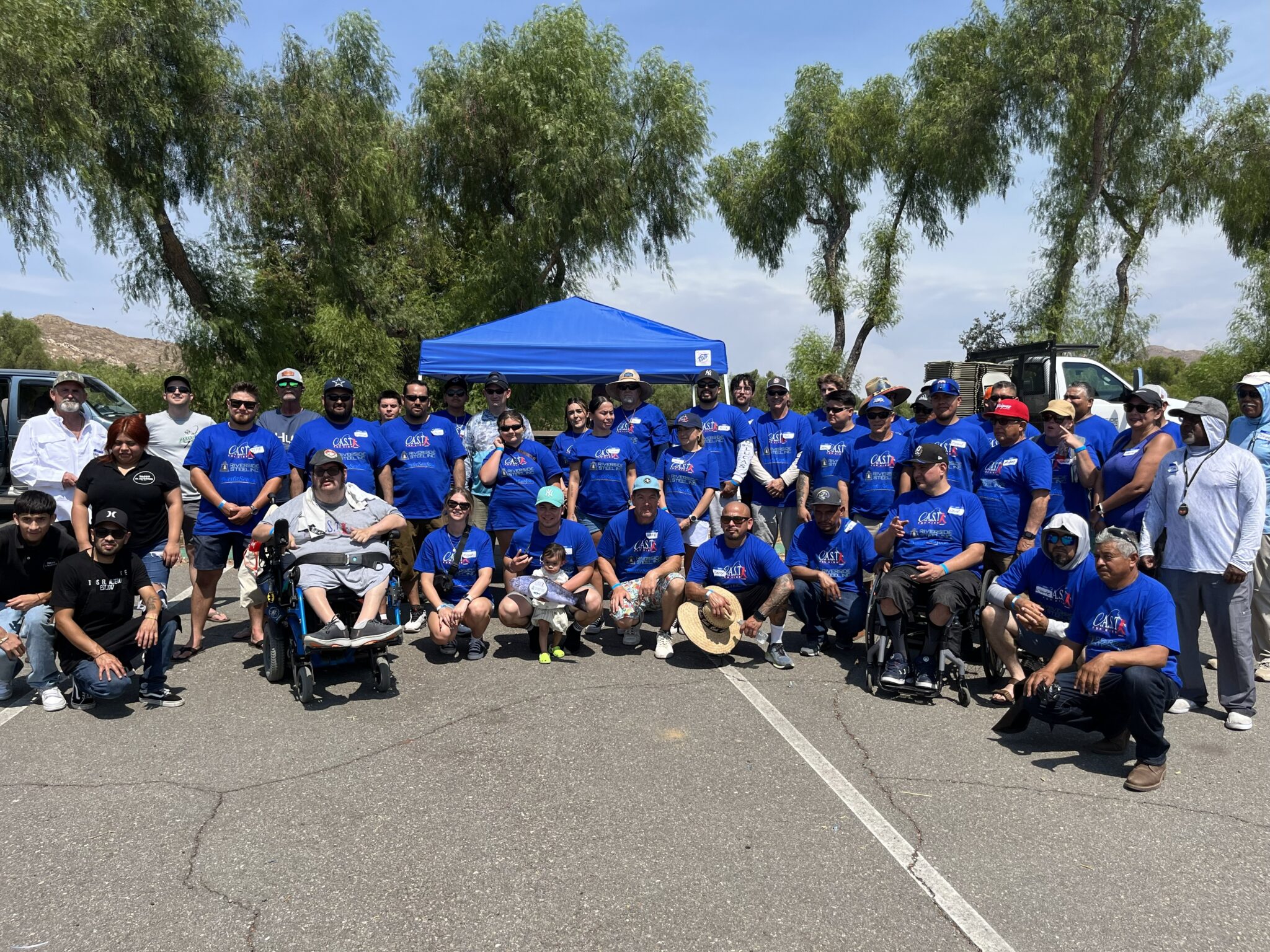 happy child participant at Lake Perris
