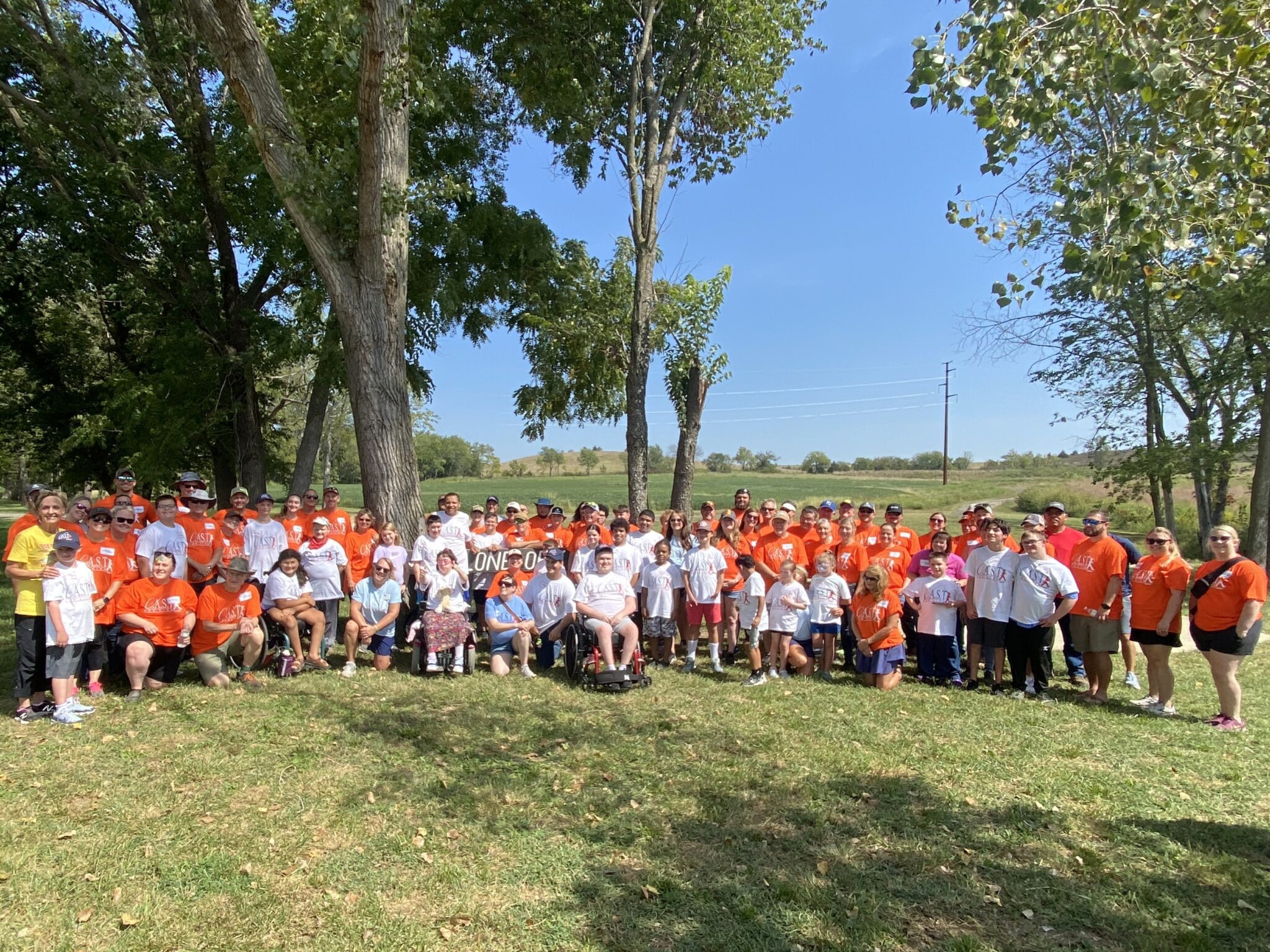 three participants at Lone Oak