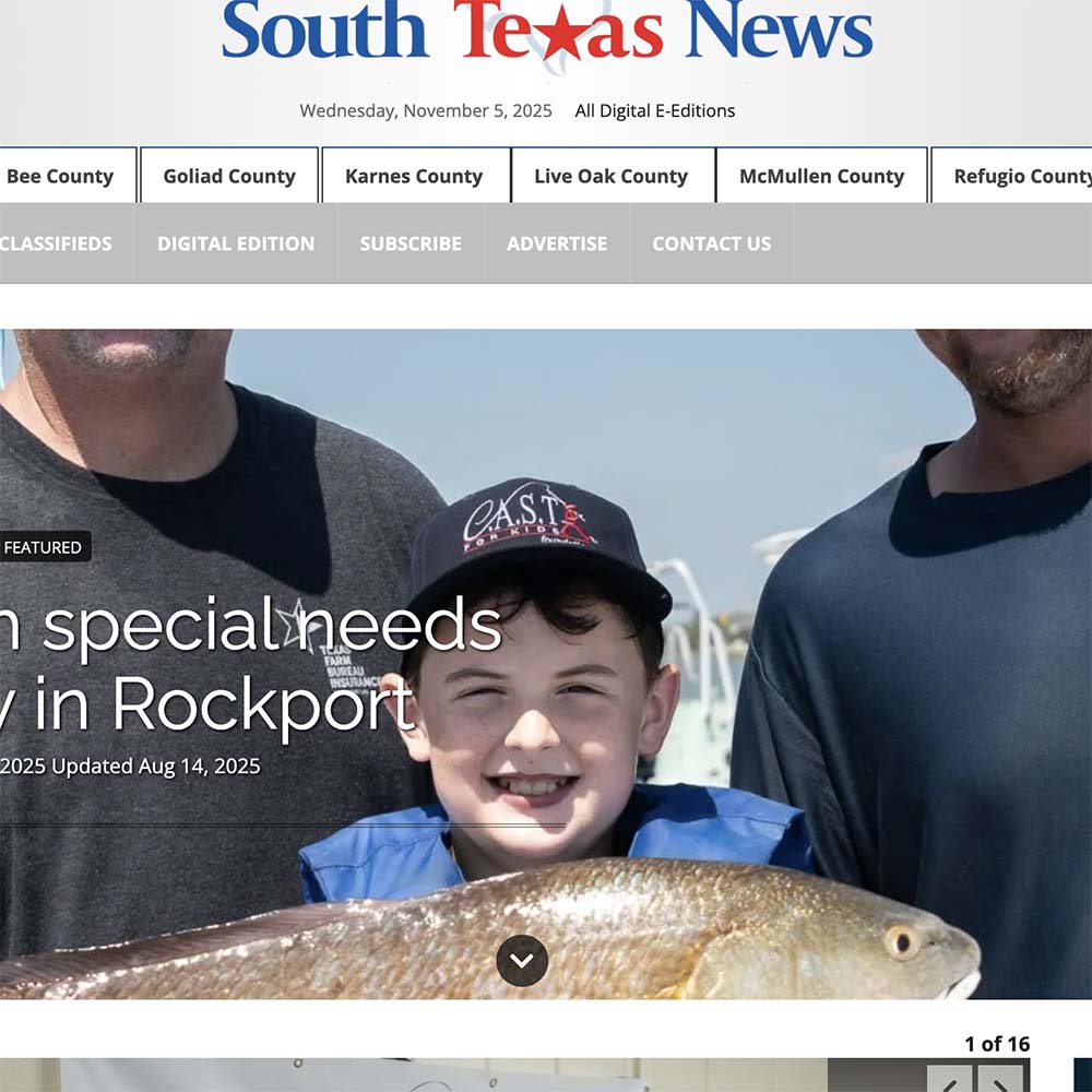 Children with special needs 'reel in' joy in Rockport Children with special needs 'reel in' joy in Rockport